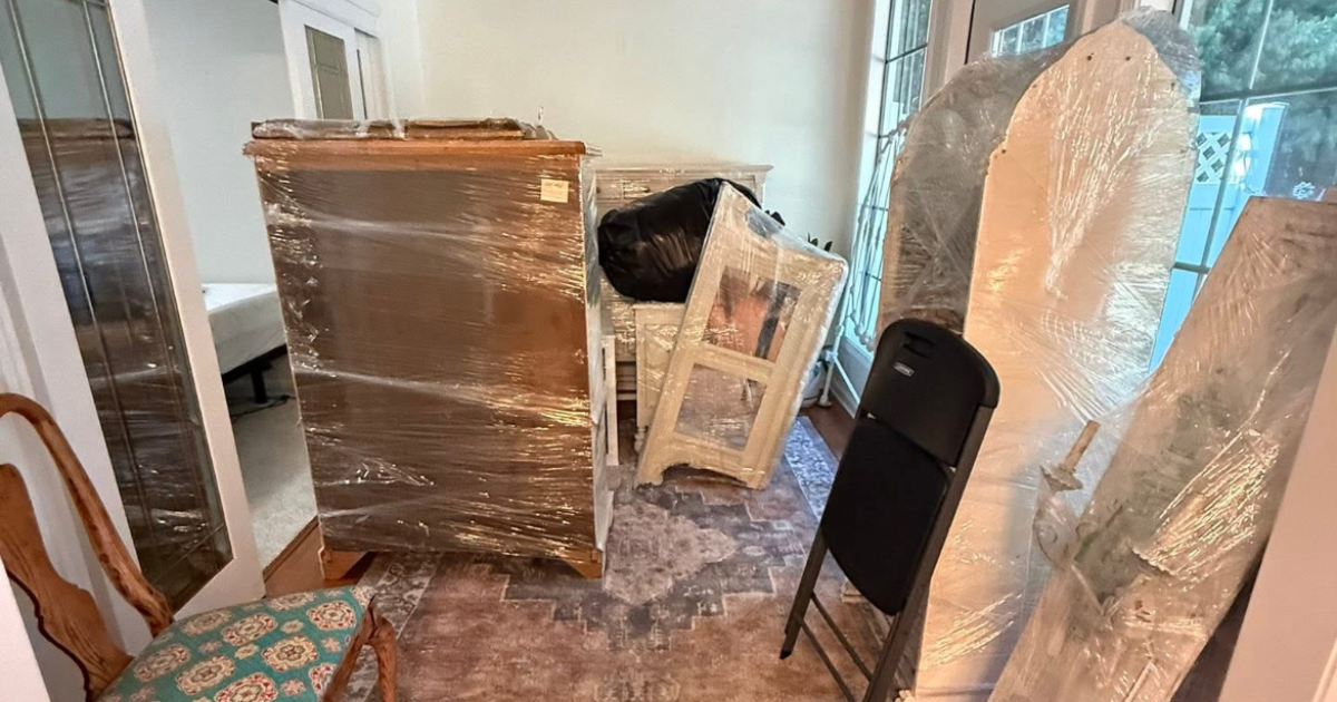Furniture Ready to be Moved