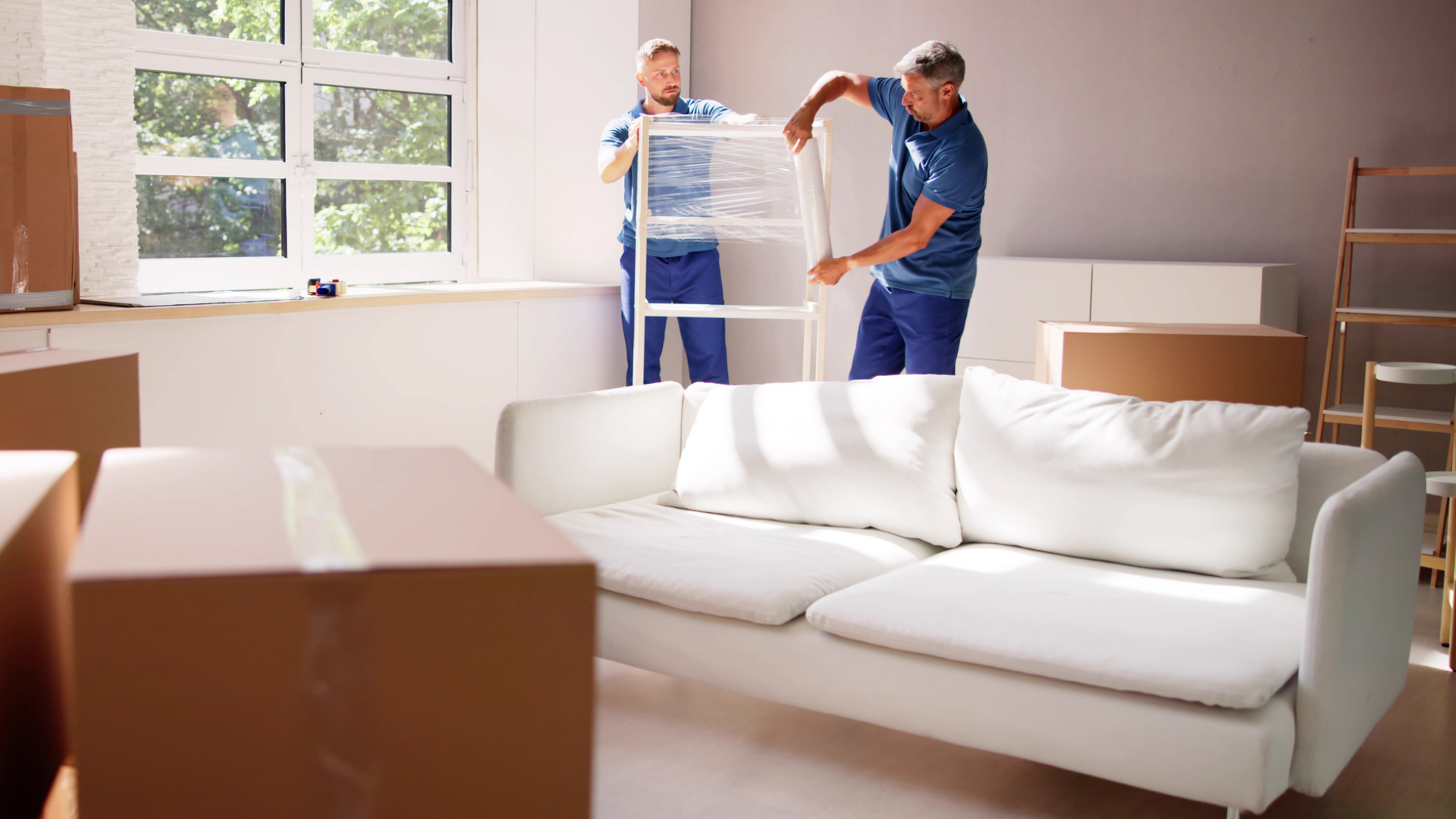 Furniture movers by Pops Storage and Moving experts